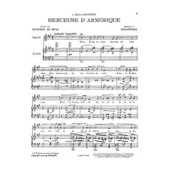 Poldowski: Berceuse D'armorique (Voice And Piano)