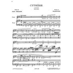 Poldowski: Cythere for Voice with Piano acc.