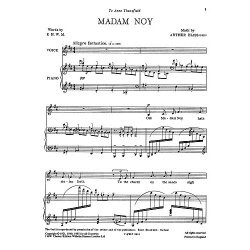 Bliss: Madam Noy (Soprano and Piano Reduction)