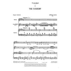 Bliss: Two Nursery Rhymes (Soprano/Clarinet/Viola/Piano)