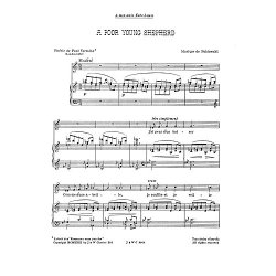 Poldowski: A Poor Young Shepherd for Voice with Piano acc.