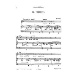 Poldowski: La Passante for Voice with Piano acc.