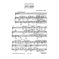 Mario Castelnuovo-Tedesco: Shakespeare Songs Book 9