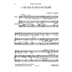 Constant Lambert: Three Poems Of Li-po