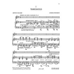 Goossens: Four Songs for High Voice and Piano acc.