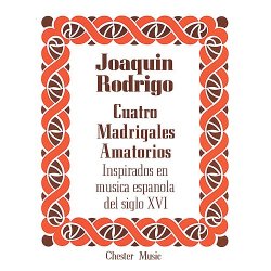 Rodrigo: Cuatro Madrigales Amatorios High voice And Piano