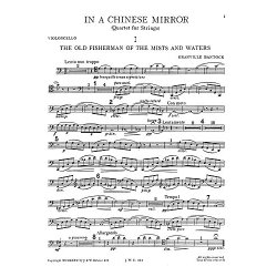 Granville Bantock: In A Chinese Mirror for String Quartet (Parts)