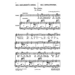 Anton Arensky: Six Childrens Songs