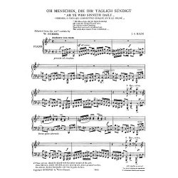 J.S.Bach/Walter Rummel: Ah Ye Who Sinneth Daily