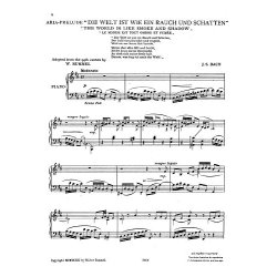 Bach: World Is Smoke (Piano)
