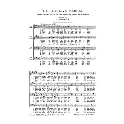 Antonin Dvorak: Love-promise (Ttbb)