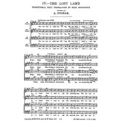 Antonin Dvorak: The Lost Lamb (Ttbb)