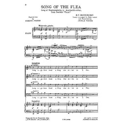 Modest Mussorgsky: Song Of The Flea (TTBB/PF)