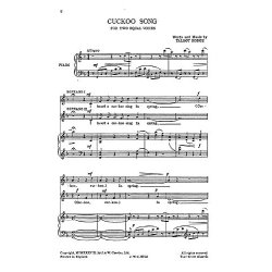 Hodge: Cuckoo Song  (Ss/Pf)