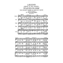 Tchaikovsky Legend (christ In His Garden) Satb (e)