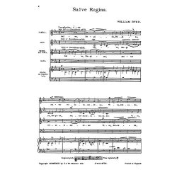 Byrd: Salve Regina for SATB Chorus