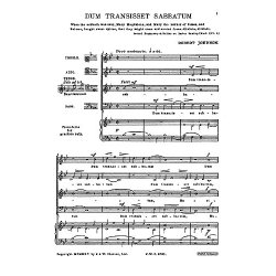 Robert Johnson: Dum Transisset Sabbatum