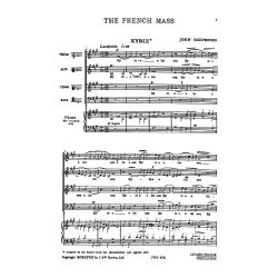 John Shepherd: The French Mass for SATB Chorus