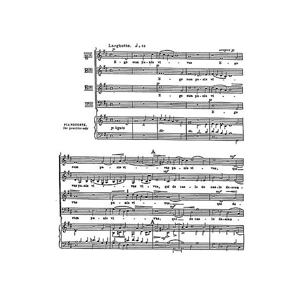 William Byrd: Ego Sum Panis Vivus (Collins) Satb  (L)