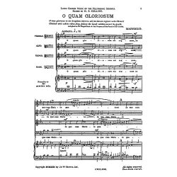 Marenzio: O Quam Gloriosum for SATB Chorus