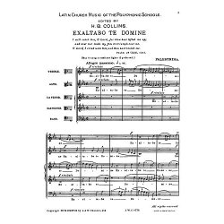 Palestrina: Exaltabo Te Domine