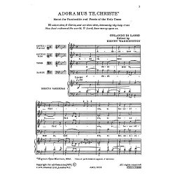 Orlando De Lassus: Adoramus Te, Christe