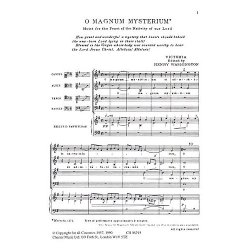 Tomas Luis De Victoria: O Magnum Mysterium