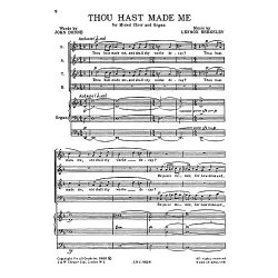 Lennox Berkeley: Thou Hast Made Me Op.55 No.1 for SATB Chorus