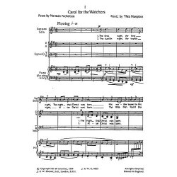 Musgrave: Two Christmas Carols In Traditional Style