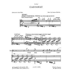 Lennox Berkeley: Castaway (Vocal Score)