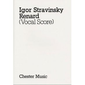 Igor Stravinsky: Renard (Vocal/Piano Score)