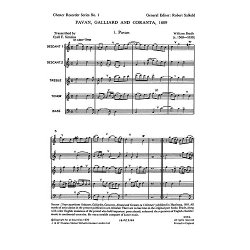 Brade: Pavane, Galliard And Corranta