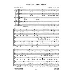 Monteverdi, C Ohime Se, Tanto Amate Ssatb