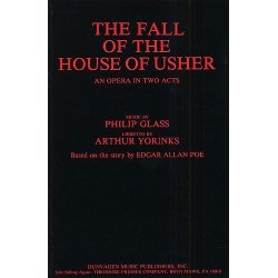 Glass The Fall Of The House Of Usher (e) Libretto