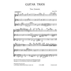 Criswick Guitar Trios: Music Of 4 Centuries Arranged For 3 Guitars