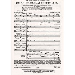 Giovanni Palestrina: Surge, Illuminare Jerusalem (Petti)