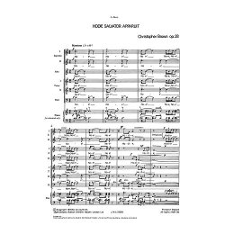 Christopher Brown: Hodie Salvator Apparuit for SATB Chorus With Soli