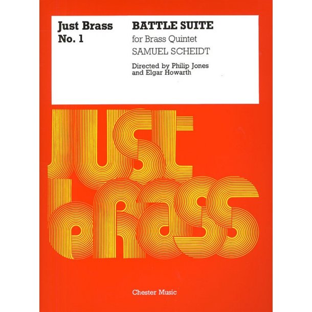 Samuel Scheidt: Battle Suite (Just Brass No.1)