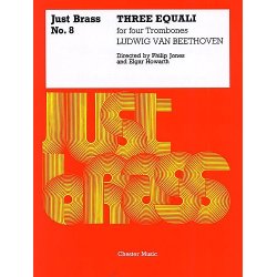 Beethoven: Three Equali For Trombone Quartet