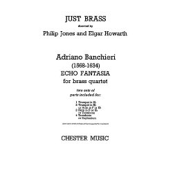 Adriano Banchieri: Echo Fantasia - Brass Quartet (Just Brass No.9)