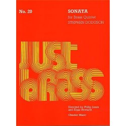 Stephen Dodgson: Sonata For Brass Quintet - Score And Parts (Just Brass No.20)