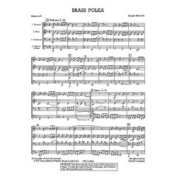 Joseph Horovitz: Brass Polka - Brass Quartet (Just Brass No.17)