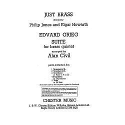Edvard Grieg: Brass Suite (Just Brass No.19)