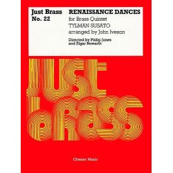 Tylman Susato: Renaissance Dances (Just Brass No.22)