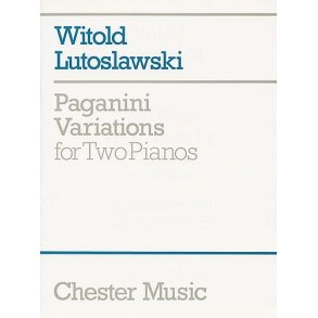 Witold Lutoslawski: Paganini Variations For Two Pianos