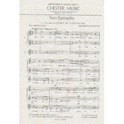 Elizabeth Maconchy: Two Epitaphs