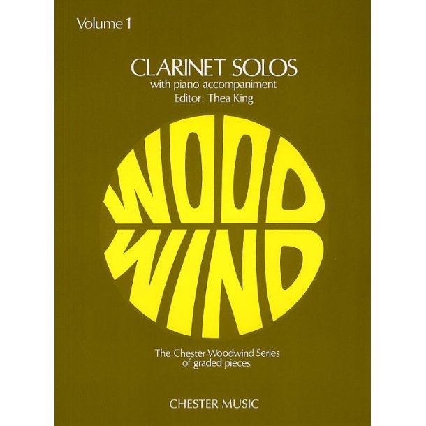 Clarinet Solos Volume 1