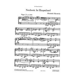 Elizabeth Maconchy Notebook For Harpsichord