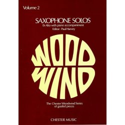 Saxophone Solos Volume 2 E Flat Alto Saxophone