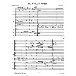 Anthony Payne: The World's Winter (Study Score)